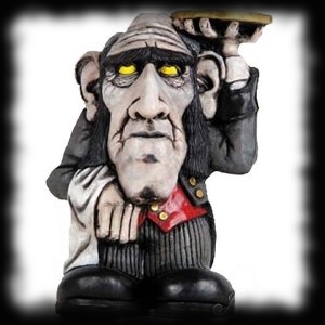 Butler Troll Haunted House Halloween Statue Decoration