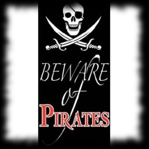 Party Ideas for Halloween Pirate Door Cover Decoration