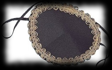 Deluxe Pirate Patch with Decorative Edge Stiching Accessory