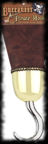 Deluxe Pirate Hook Halloween Costume Accessory