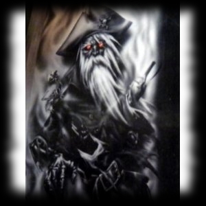Spooky Ghost Pirate Door Cover Halloween Decoration