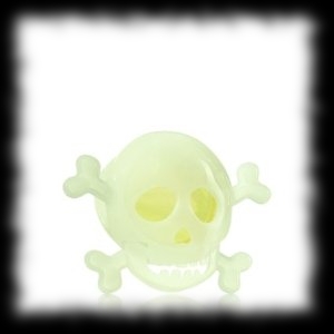 Glow In The Dark Skull and Crossbones Scentportable Ideas