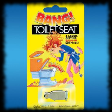 Bang toilet seat prank for sale Halloween party tricks