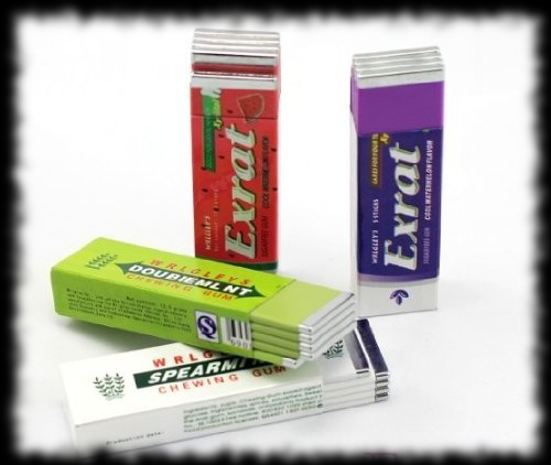 Shocking Gum Packs Halloween Trick or Treat Pranks