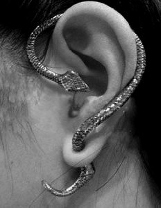 Halloween Costume Idea Snake Earrings Accessory