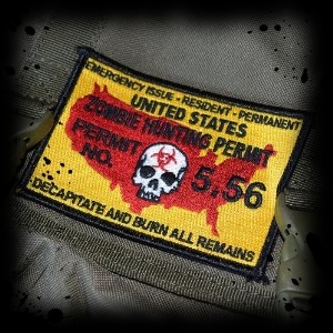 Zombie Hunter Patch Halloween Costume Idea