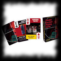 Zombie Playing Cards for Halloween Game Ideas